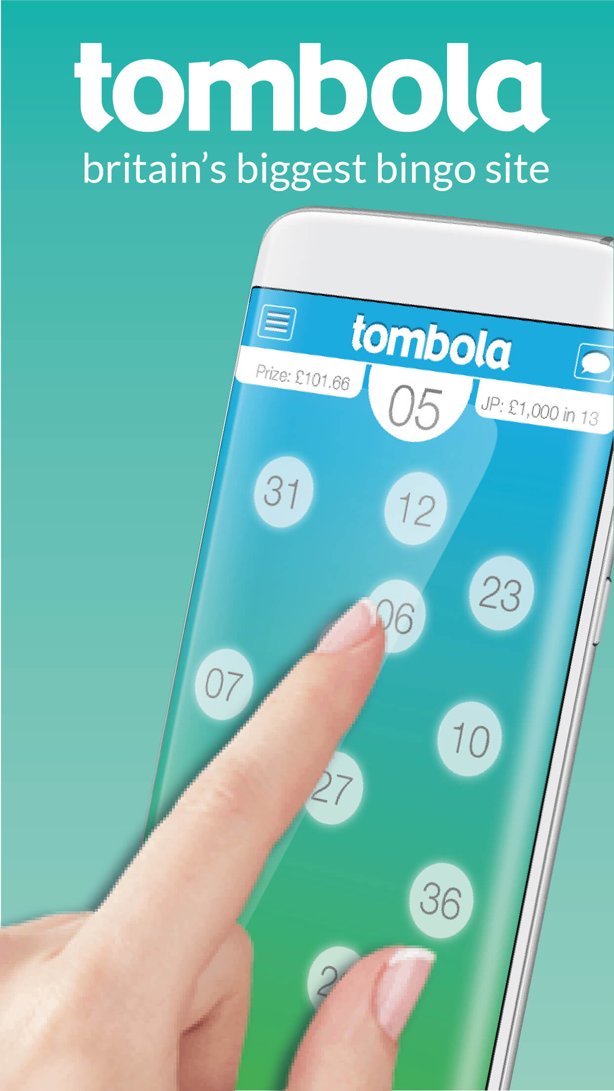 Download tombola's free bingo app for Kindle Fire | tombola