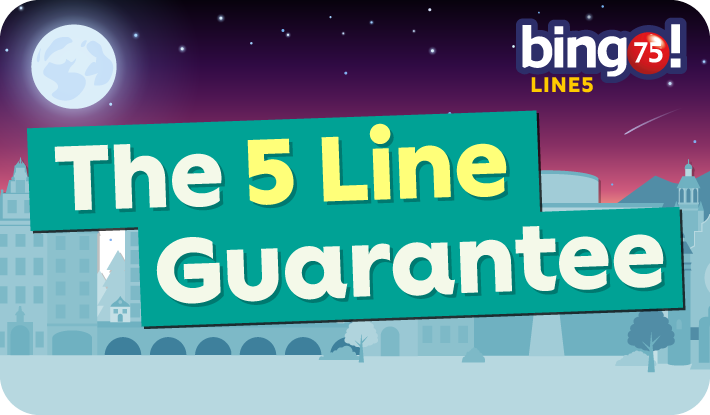 The 5 Line Guarantee | tombola