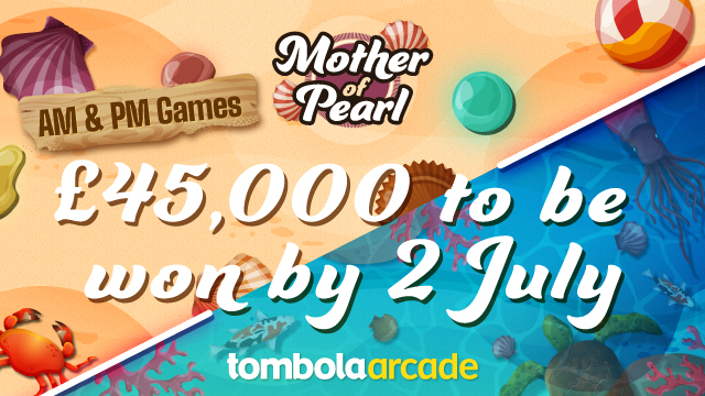 tombola arcade - Mother of Pearl tombola arcade - Mother of Pearl